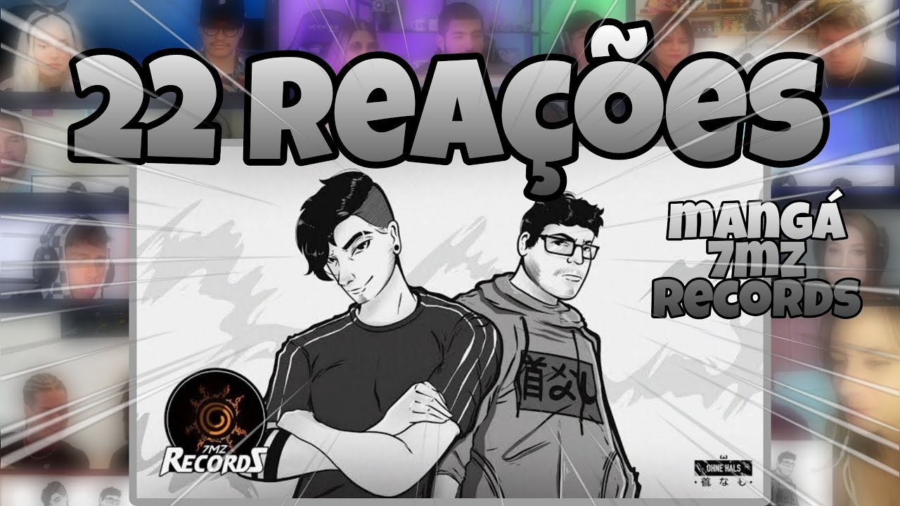 22 REAÇÕES | MANGÁ - Gabriel Rodrigues e Lucas A.R.T. [Prod. hlbak]