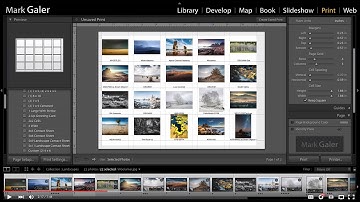 Lightroom Classic - Create a PDF Contact Sheet in Lightroom using a Mac Computer
