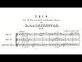 Beethoven: Trio for 2 Oboes and English Horn in C major, Op. 87 (with Score)