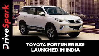 The toyota fortuner bs6 models have been launched in india starting at
rs 28.18 lakh, ex-showroom, delhi. here's what we know about new,
compliant fo...