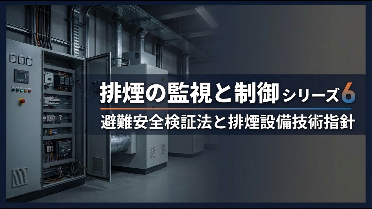 【排煙設備】避難安全検証法で必須となる連動制御と信頼性の基準を徹底解説