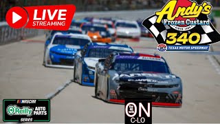 🔴Andys Frozen Custard 340 at TEXAS. Live Nascar Oreilly Auto Parts Series. Live Commentary, Reaction