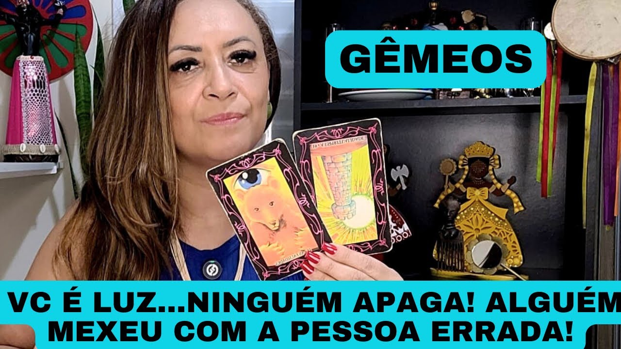 GÊMEOS ♊️ Vc é Luz, Ninguém Pode Apagar! • Alguém Mexeu Com a Pessoa Errada!