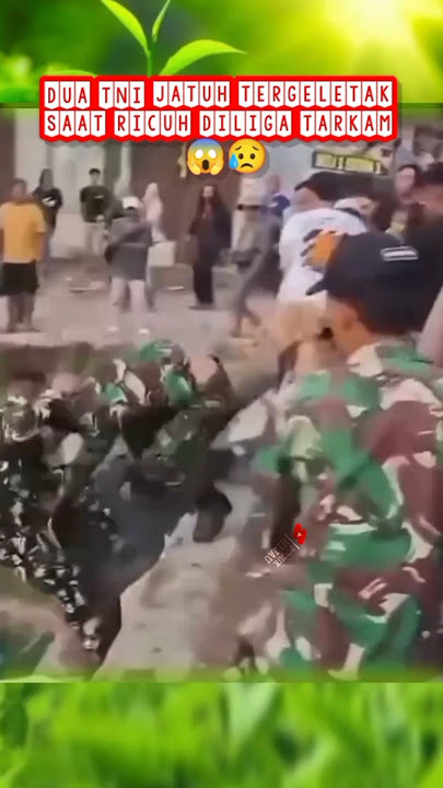 TNI sampai jatuh dan tak sadar #tni #komando #tniad #tnidihatirakyat #abdinegara #prajurithandal