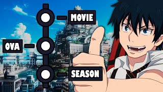 How To Watch Blue Exorcist In The Right Order