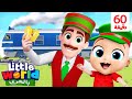تشو تشو جاء القطار أغاني عن القطار والمركبات مع جاد الصغير Little World Arabic