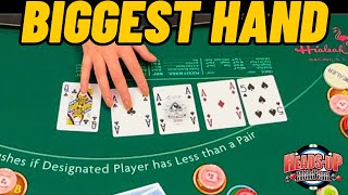 Unbelievable All-In-One Poker Hand: Quads, High Hand Bonus and Pocket Pair!
