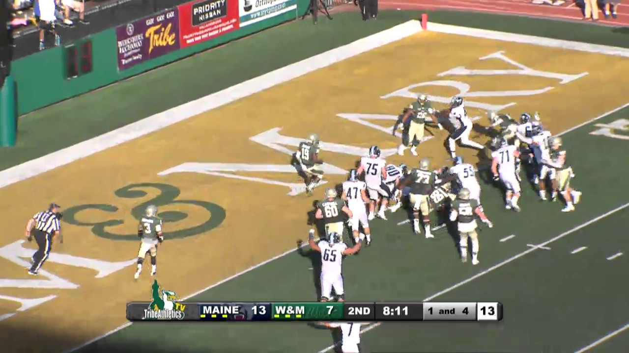 Highlights: Maine Defeats William & Mary, 35-28