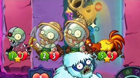 PvZ heroes Puzzle Party Plants vs Zombies Heroes Daily Challenge Day 2 16 Feb 2022