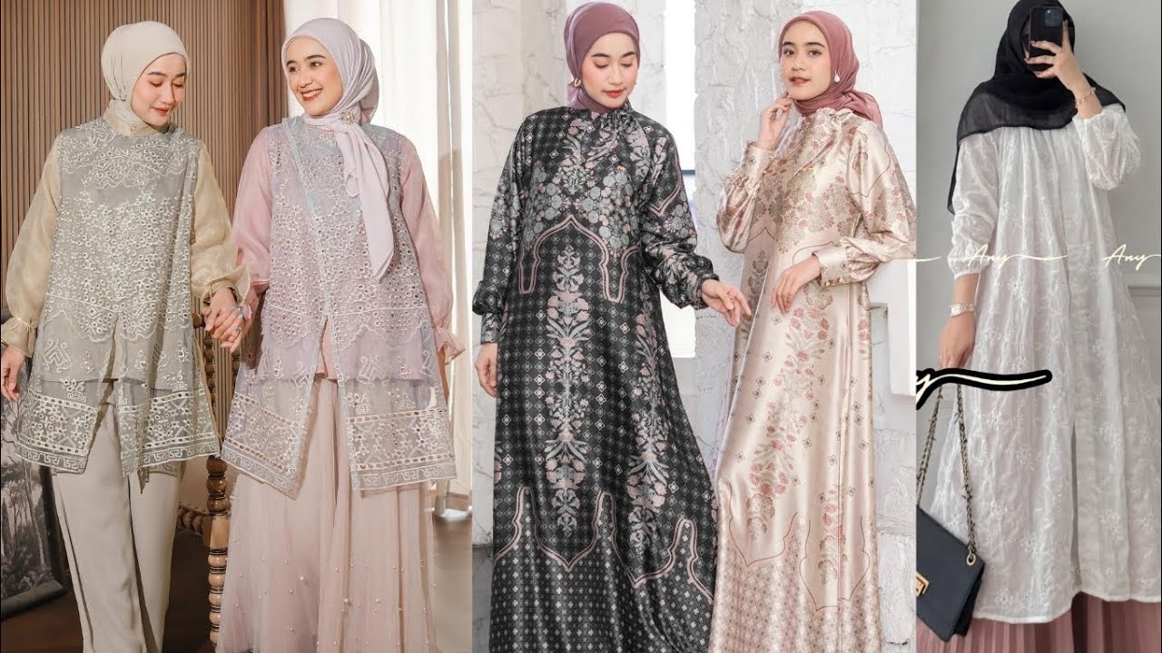 Model Gamis Terbaru 2026 Simple Elegan untuk Lebaran 2026 Terbaru