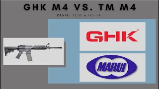 Upgraded GHK vs Upgraded TM Range Test @ 175ft