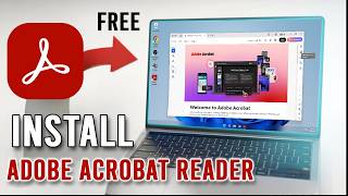 How to Download & INSTALL Adobe Acrobat Reader in PC/Laptop