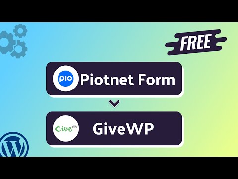 Integrating Piotnet Forms with GiveWP | Step-by-Step Tutorial | Bit Integrations