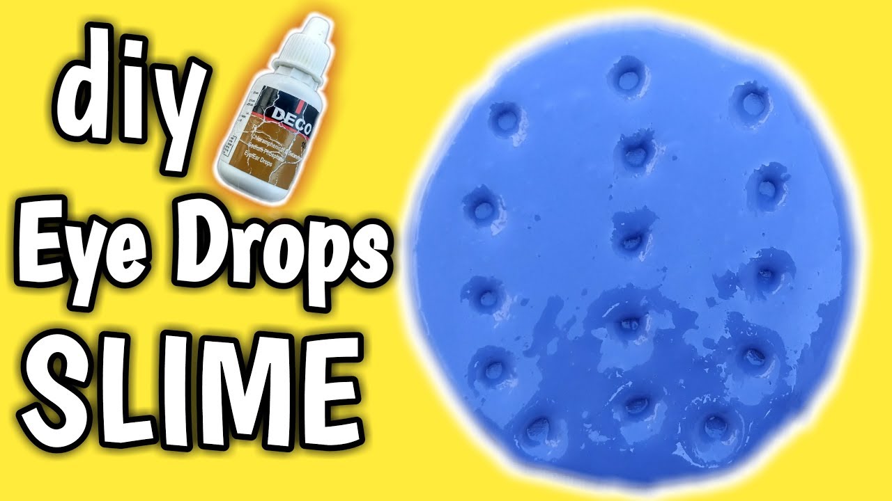 How To Make Slime With Eye Drops And Fevicol Glue Diy Slime With Indian Products