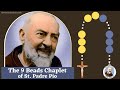 The 9 beads chaplet of saint padre pio with powerful intercession prayer