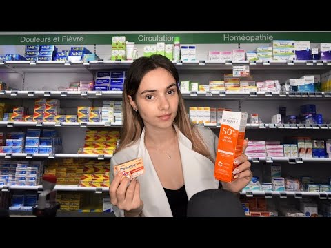 ASMR RP PHARMACIENNE   TROUSSE DU VOYAGEUR