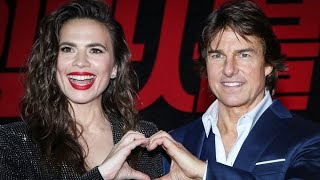 Tom Cruise calmed Mission: Impossible co-star Hayley Atwell when she felt dirty about their romance