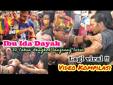 Ibu IDA DAYAK || 20 Tahun bengkok langsung Lurus ||