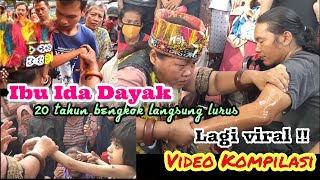 Ibu IDA DAYAK || 20 Tahun bengkok langsung Lurus ||