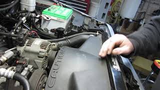 04 JEEP LIBERTY FAN & SHROUD REMOVAL