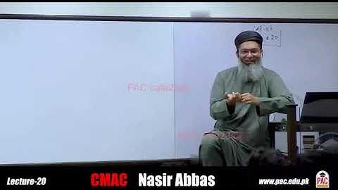 CAF 03 | CMA | LECTURE # 20 A |BY SIR NASIR ABBAS | SEPTEMBER 2024 ATTEMPT