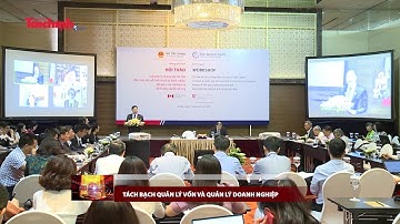 Tách bạch quản lý vốn và quản lý doanh nghiệp