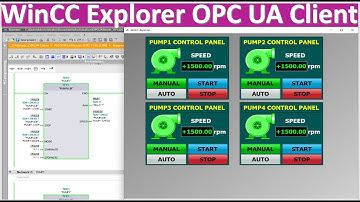 WinCC Explorer OPC UA Client connect with PLC S7-1500 OPCUA Server