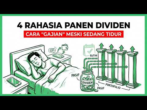 4 STRATEGI 'PANEN DIVIDEN' TIAP TAHUN: CARA PUNYA INCOME PASIF SAAT KAMU SUDAH INGIN ISTIRAHAT TOTAL
