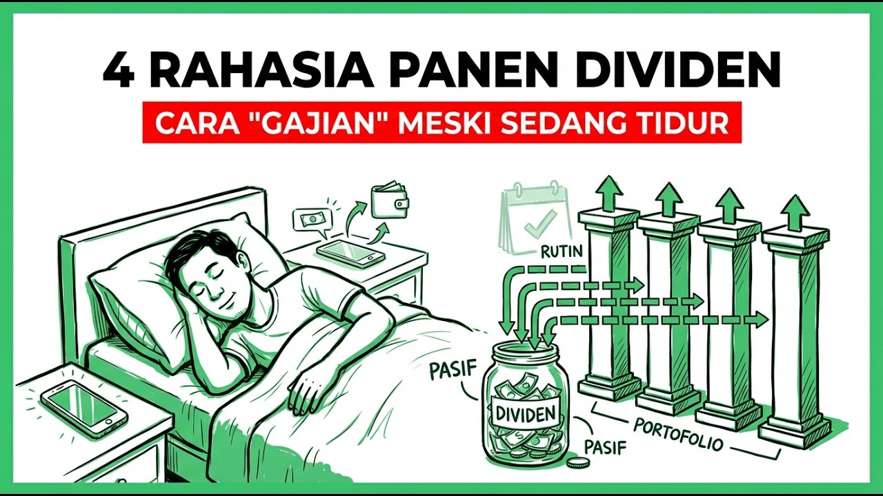 4 STRATEGI 'PANEN DIVIDEN' TIAP TAHUN: CARA PUNYA INCOME PASIF SAAT KAMU SUDAH INGIN ISTIRAHAT TOTAL