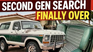 Behind the scenes tracking down a second GEN bronco 4x4 rust free project truck?