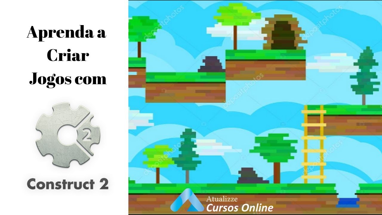 Aprenda a Criar Jogos com Construct 2 - YouTube