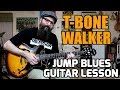 Rhythm Style of T-Bone Walker - Guitar Lesson w/tabs