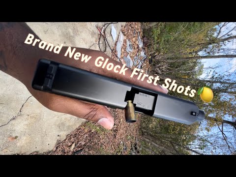 Breaking In Brand New Glock 26 🍋