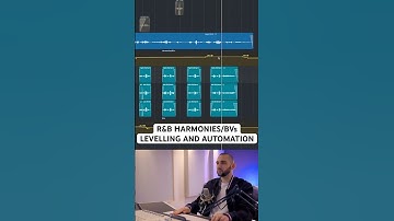 Levelling R&B BVs/Hamonies! #logicpro #mixingandmastering #soundengineer #mixingmastering