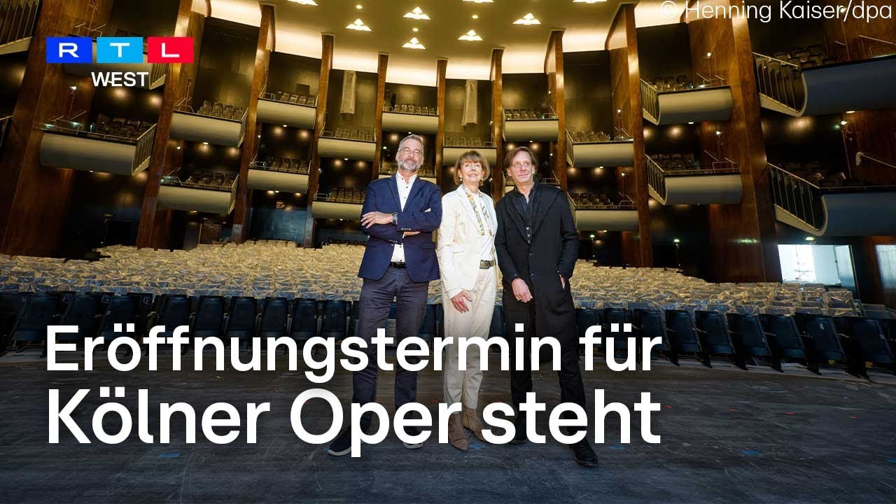 Kölner Oper soll im September 2026 eröffnet werden - Bauprojekt wurde zum Milliardengrab | RTL WEST