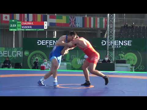 Кубок мира по греко-римской борьбе-2020. 1/4 Власов - Чалян