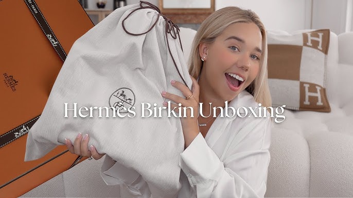 Hermes Birkin 25 Himalayan RARE BAG Unboxing 