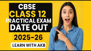 CBSE Class 12 Practical Exam Date Out | Class 12 Practical Date Sheet 2026 | Class 12 Practical 2026