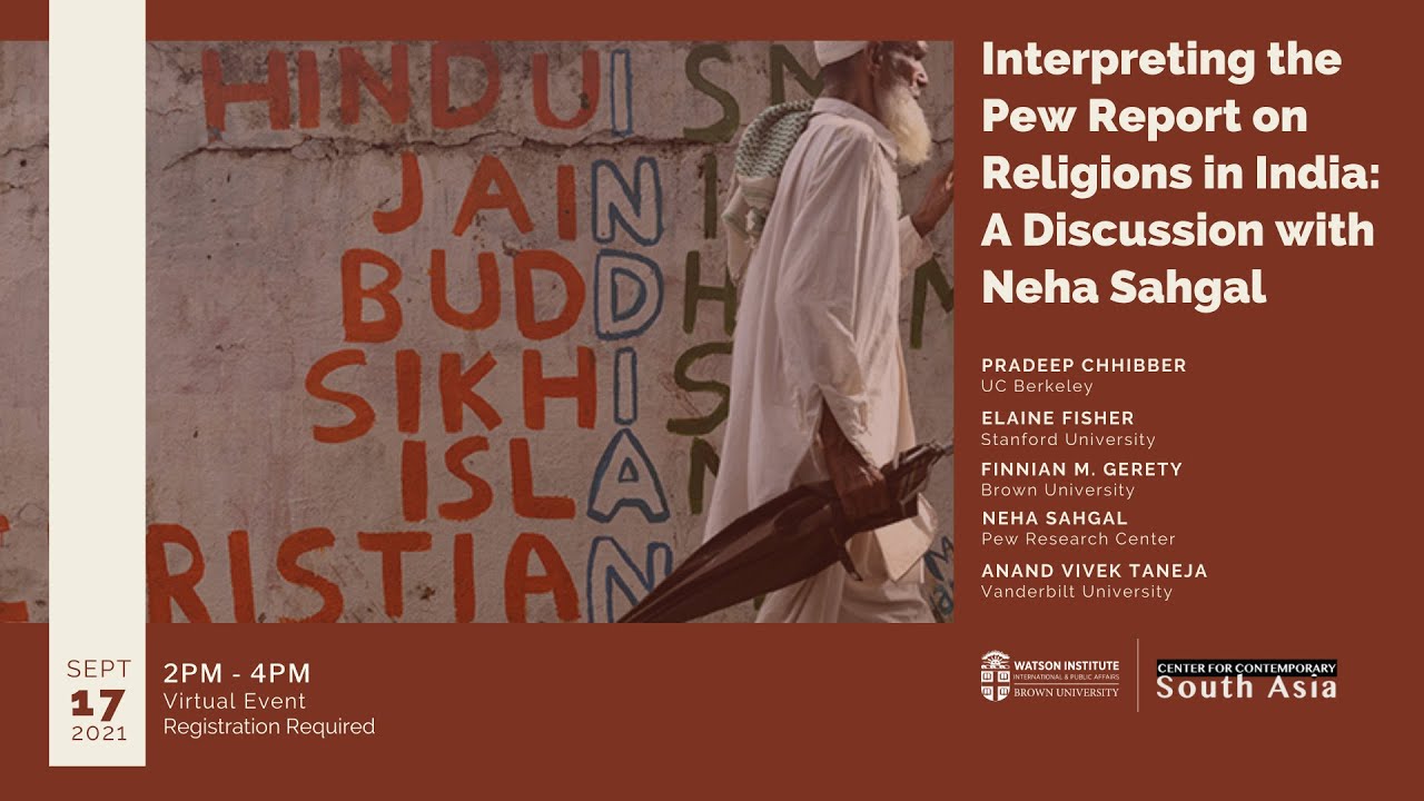 pew research center report on religion in india