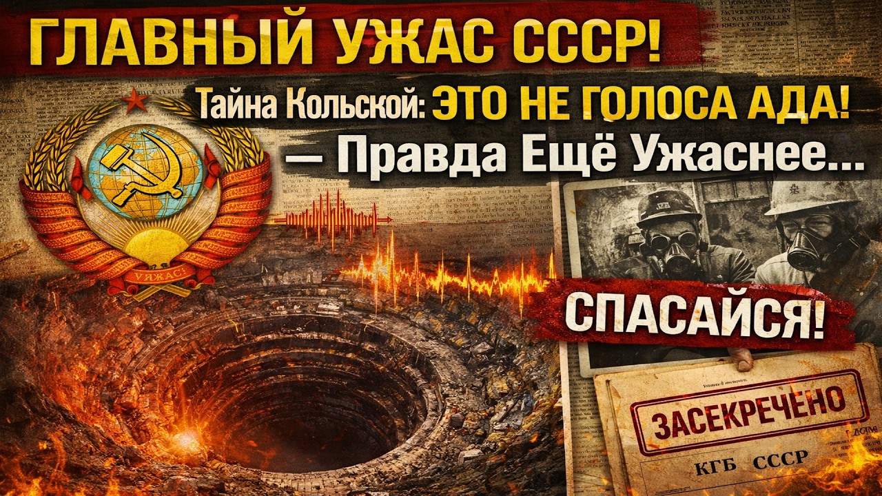 Тайна Кольской: Это Не Голоса Ада! — Правда Ещё Ужаснее… ГЛАВНЫЙ УЖАС СССР!
