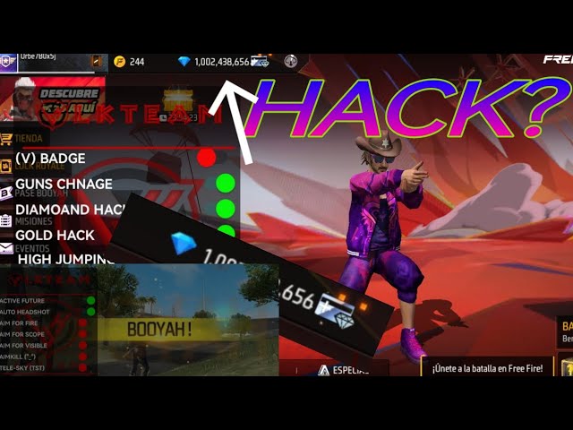 LİNK DİRECTO HACK PARA FREE FIRE ATRAVESAR TODO  DIAMANTES INFINITOS 2024 COMO INSTALAR PASO A PASO📳 class=