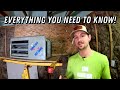 How to install a garage/shop heater. (Mounting, Venting, Wiring).