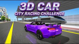 Bullet Train vs Supercar High Speed Race! 🏎️💨 3D Car City Racing Challenge screenshot 1