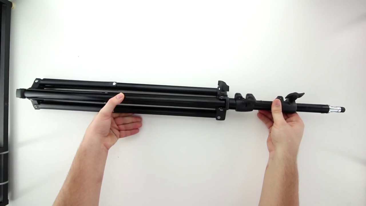 Unboxing Wecellent Lampenstativ 75 bis 200cm GSA-200 Blitz Lampe Light Stand mit 1/4 ’’ Gewinde