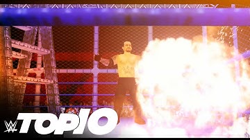 #Wr3d Hell in a Cell Extreme moments - WWE TOP 10