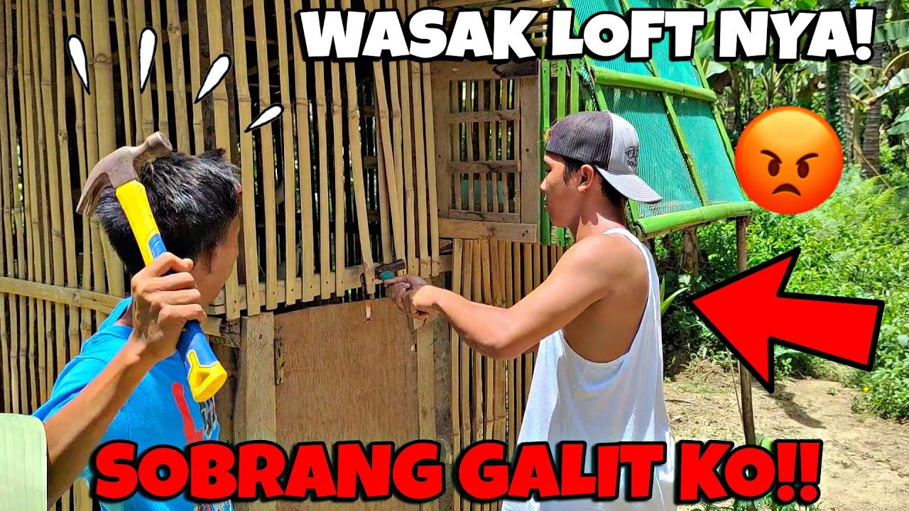 SINUGOD KO BAHAY NG NAGSABI SAKIN NA SCAMMER AKO!! SINIRA KO LOFT NYA 😡