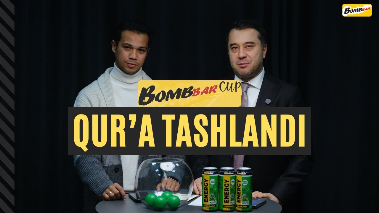 Bombbar cup media futbol kubogiga qur'a tashlandi. Final "Olympic City" stadionida bo'ladi