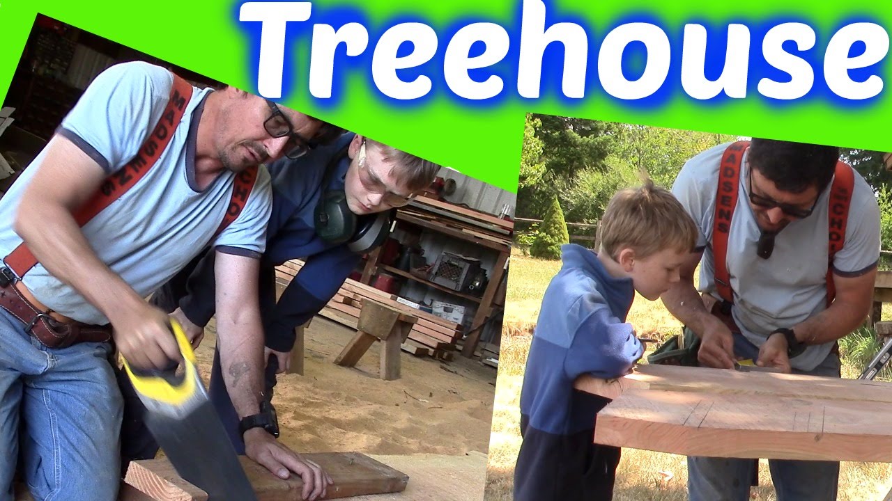 How To Timber Framed Treehouse | 36