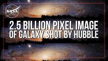 2.5 Billion Pixel Image of Galaxy Shot by Hubble