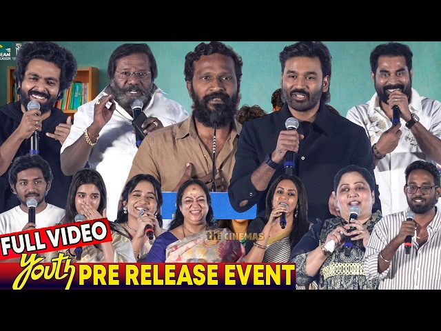 Full Video - Youth Pre Release Event | Dhanush | Vetrimaaran | Karunas | Nalini | GV | Ken